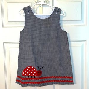 Castles and Crowns size 3T black and white check